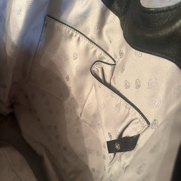 Helen Kaminski Blue and Black Quilted Tote Bag - Picture 6 of 9